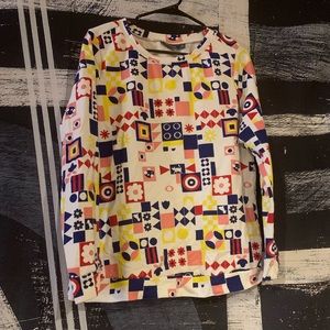 ModCloth colorful sweater